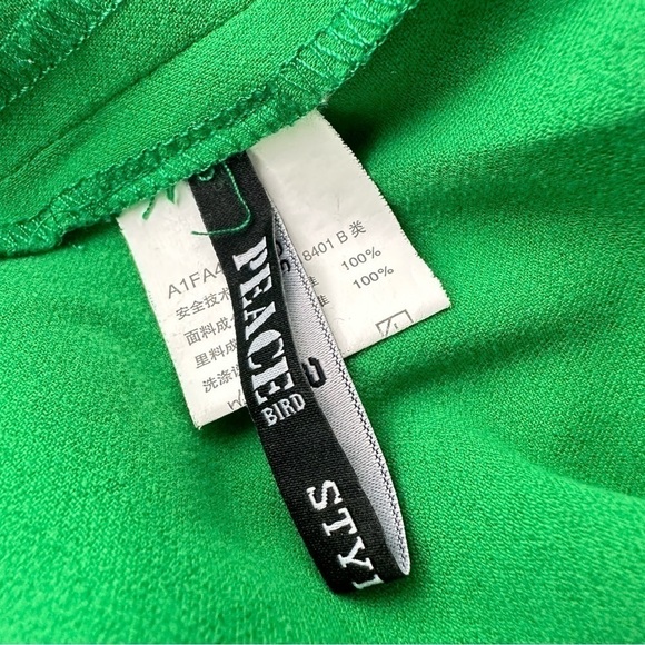 Peace Bird Floral Pattern Sheath Dress Size Small - Picture 5 of 6